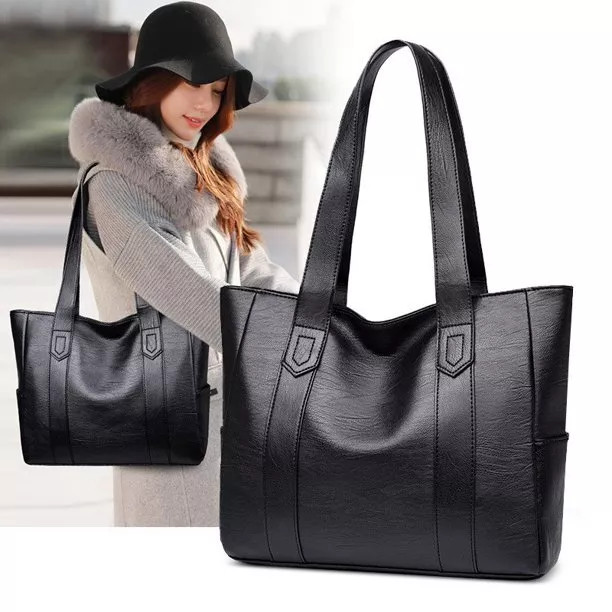 Sacs à bandoulière Femmes Sacs à Main en Cuir, Grand Sac poignée Portable