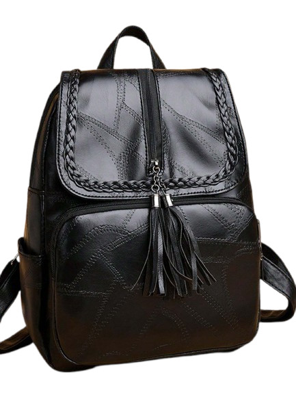 Sac à dos en cuir souple pour femmes