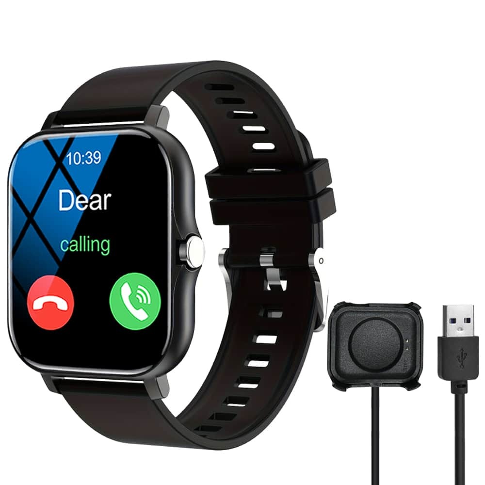 Montre connectée multifonction avec appels, 100+ modes sportifs, notifications