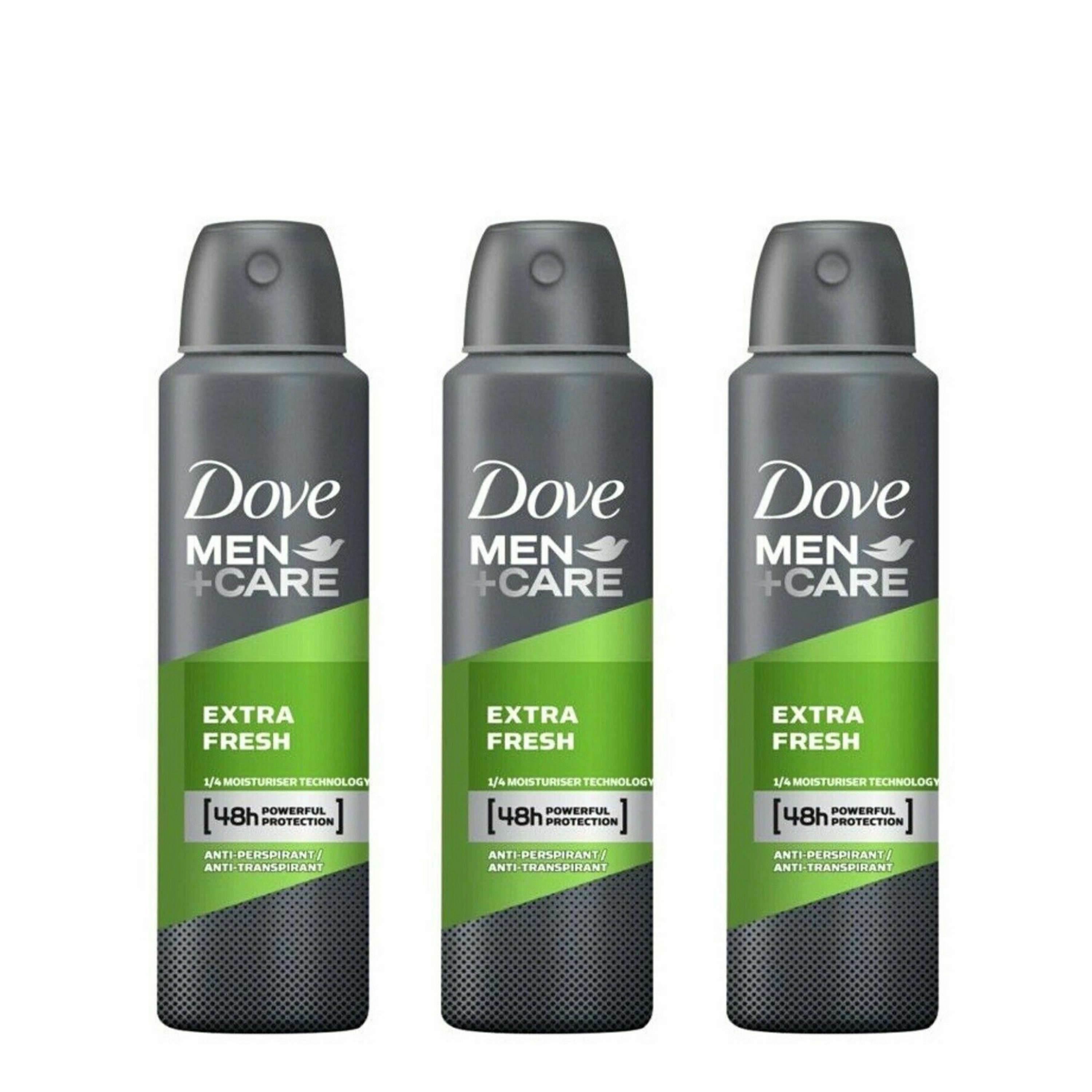 Déodorant Spray Dove Go Fresh Extra Fresh 150ml Protection 48H Lot de 3