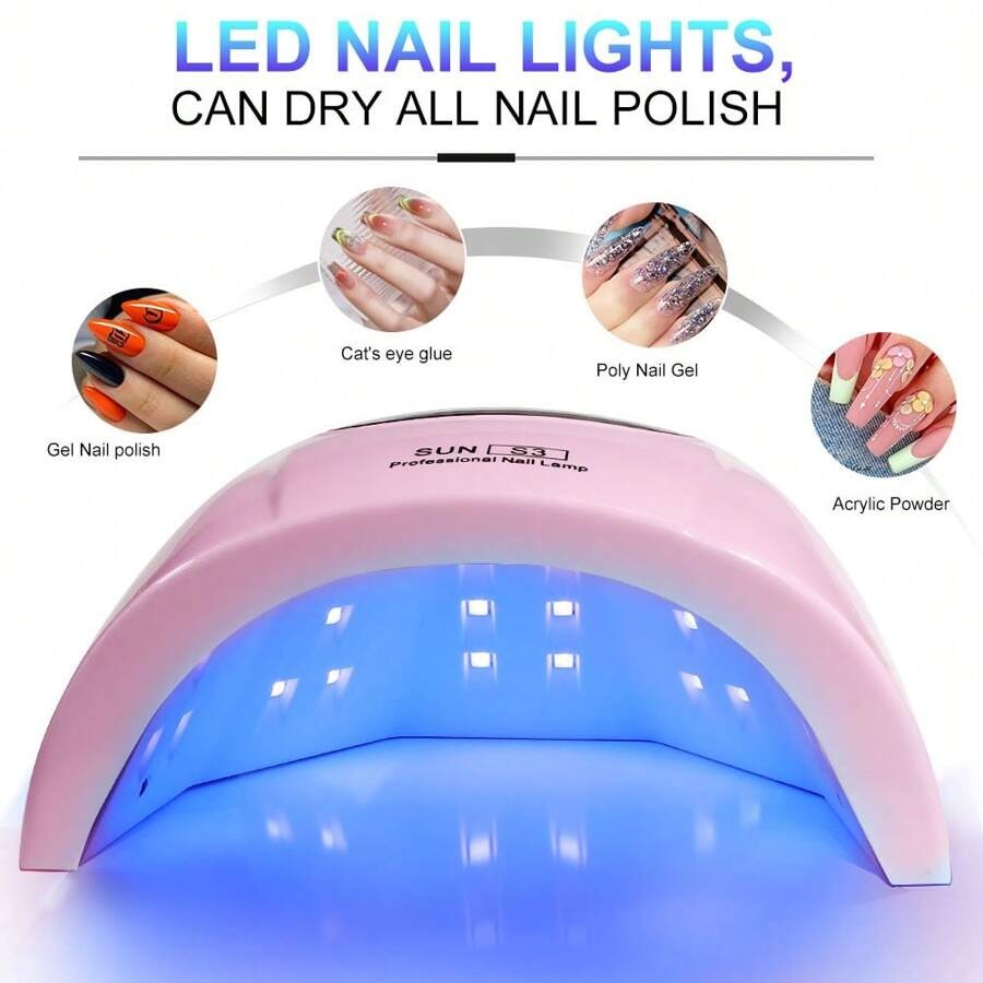 Lampe LED UV sèche-ongles professionnelle, pour la séchage du vernis