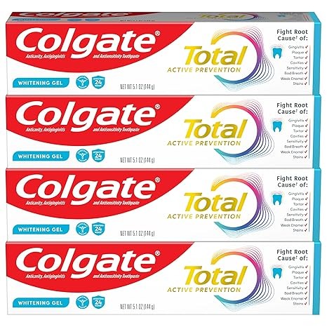 Dentifrice Total-Pévention active contre bactéries