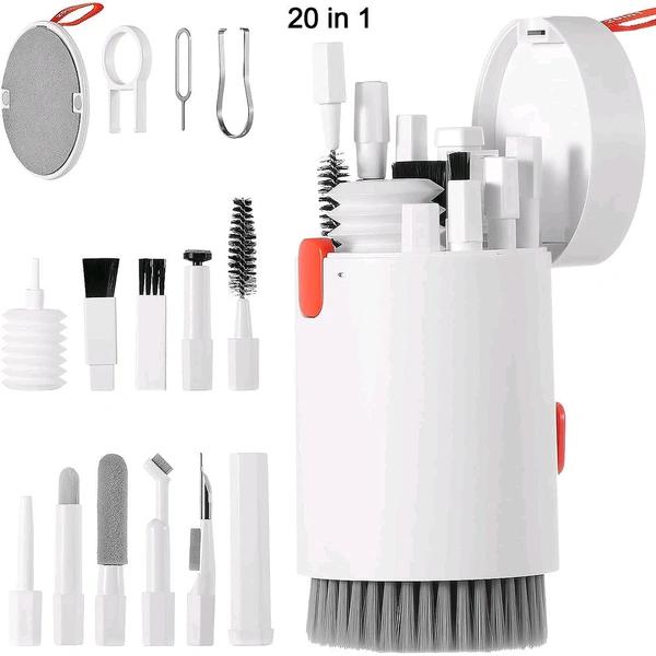 Kit Nettoyage 20-en-1 PC Clavier Téléphone et Appareils Électroniques